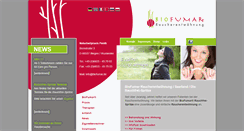 Desktop Screenshot of biofumar.de